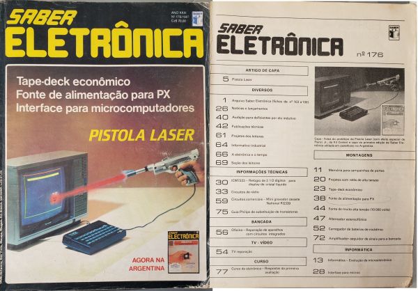 Revista Saber Eletronica Nº 176 Enviamos Em PDF 78 Paginas Digitais Via Download